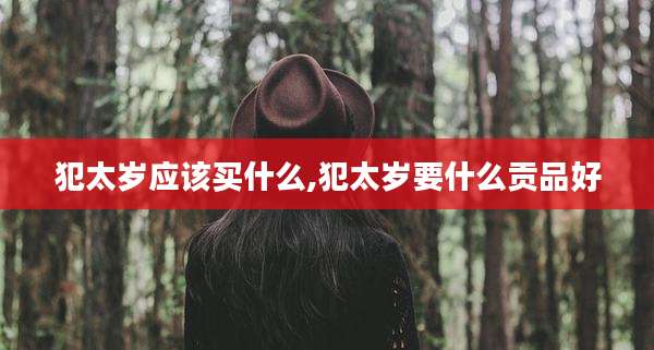 犯太岁应该买什么,犯太岁要什么贡品好