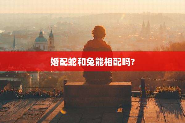 婚配蛇和兔能相配吗?