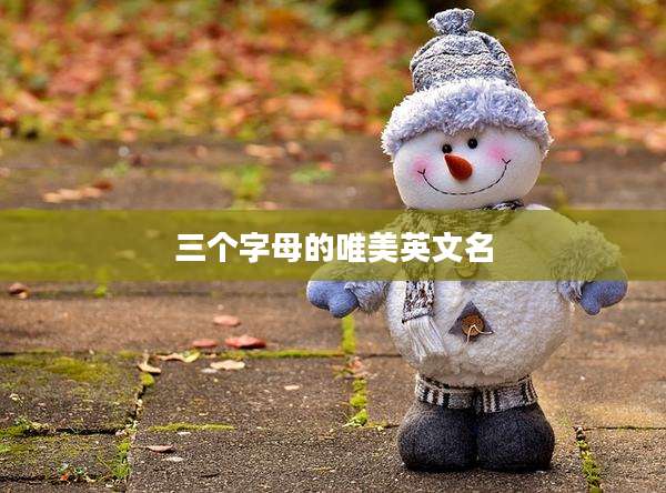 三个字母的唯美英文名