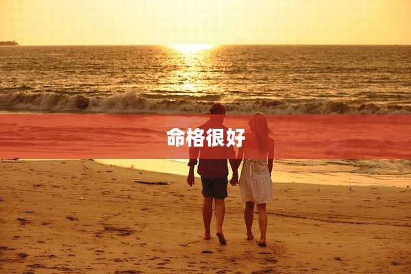 命格很好