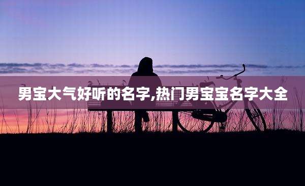 男宝大气好听的名字,热门男宝宝名字大全