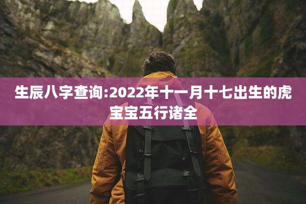生辰八字查询:2022年十一月十七出生的虎宝宝五行诸全