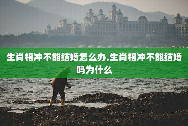 生肖相冲不能结婚怎么办,生肖相冲不能结婚吗为什么