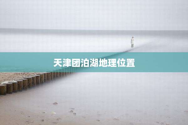 天津团泊湖地理位置