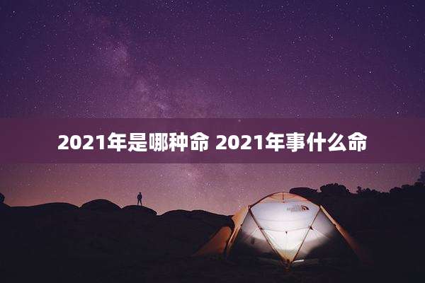 2021年是哪种命 2021年事什么命