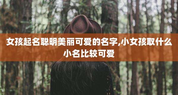 女孩起名聪明美丽可爱的名字,小女孩取什么小名比较可爱