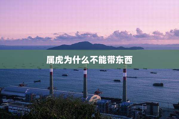 属虎为什么不能带东西