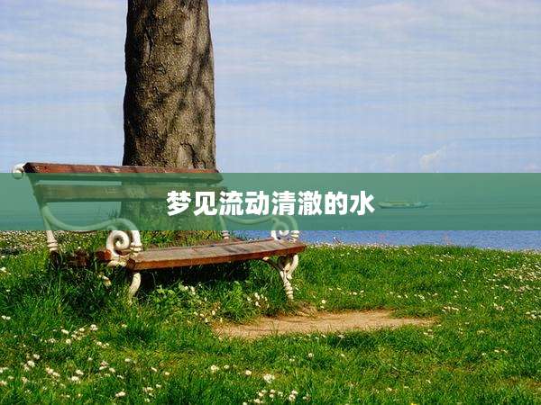 梦见流动清澈的水