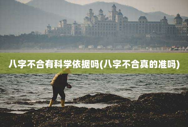 八字不合有科学依据吗(八字不合真的准吗)