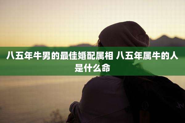 八五年牛男的最佳婚配属相 八五年属牛的人是什么命