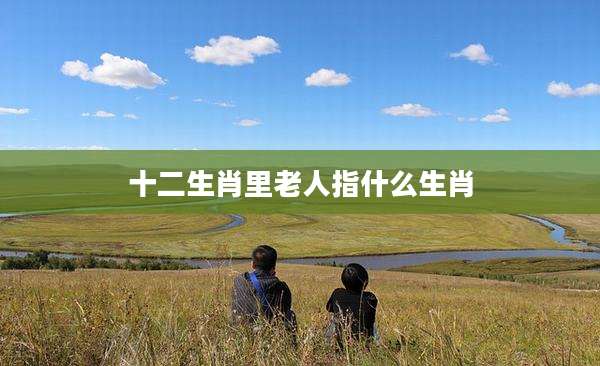 十二生肖里老人指什么生肖