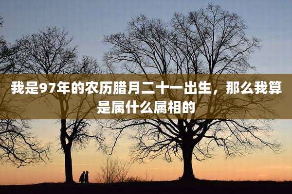 我是97年的农历腊月二十一出生，那么我算是属什么属相的