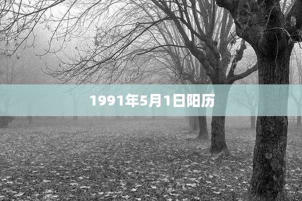 1991年5月1日阳历
