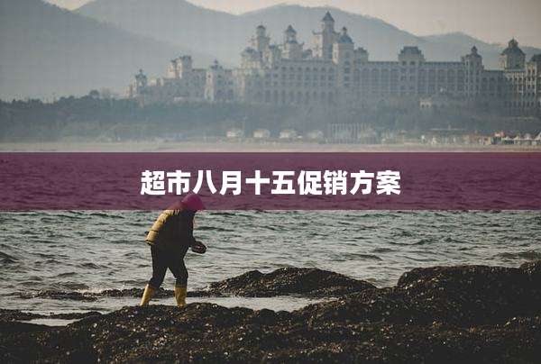 超市八月十五促销方案