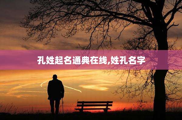 孔姓起名通典在线,姓孔名字