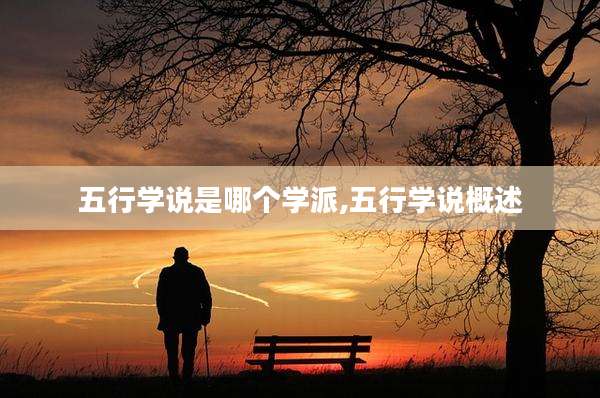 五行学说是哪个学派,五行学说概述