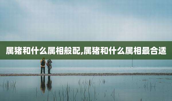 属猪和什么属相般配,属猪和什么属相最合适