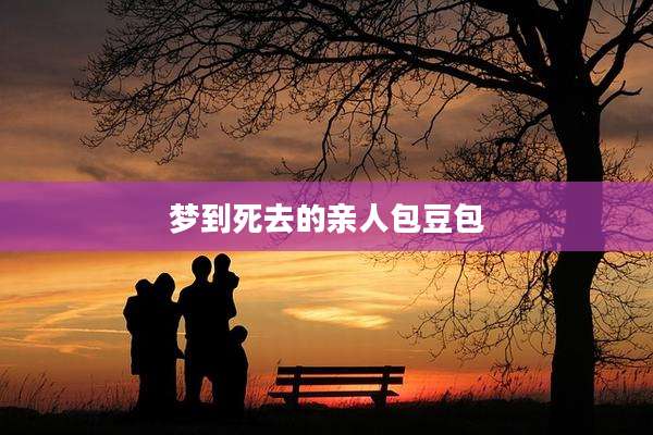 梦到死去的亲人包豆包