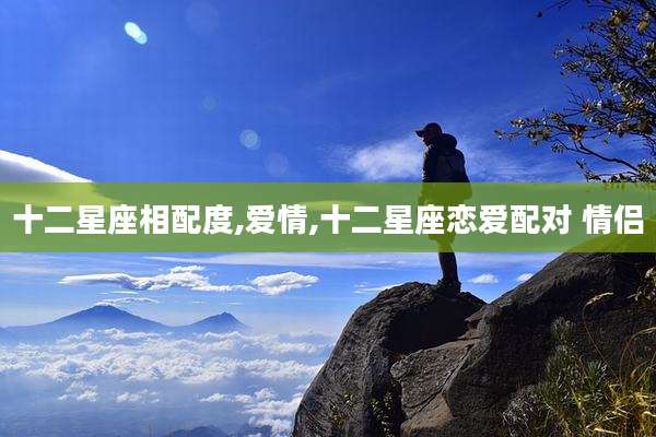 十二星座相配度,爱情,十二星座恋爱配对 情侣