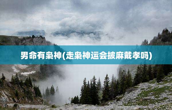 男命有枭神(走枭神运会披麻戴孝吗)