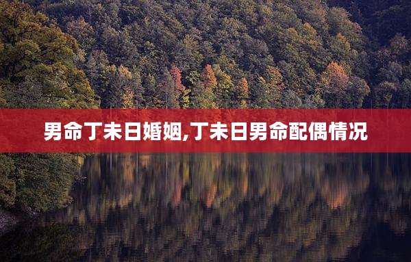 男命丁未日婚姻,丁未日男命配偶情况