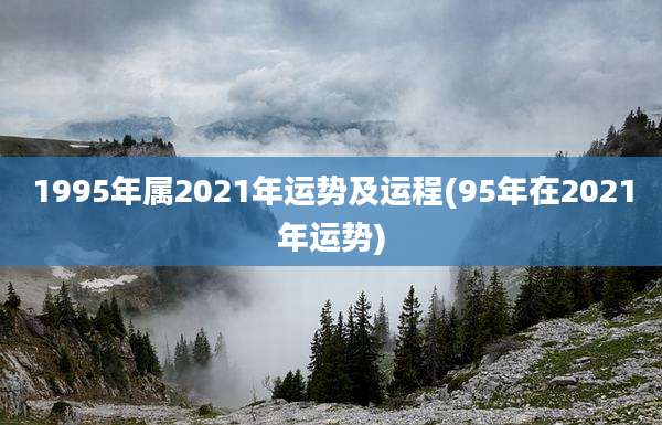 1995年属2021年运势及运程(95年在2021年运势)