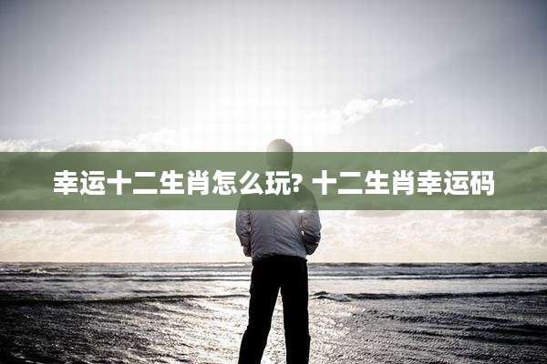 幸运十二生肖怎么玩? 十二生肖幸运码