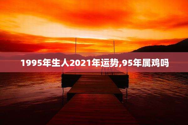 1995年生人2021年运势,95年属鸡吗