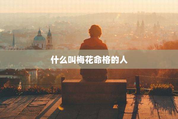 什么叫梅花命格的人