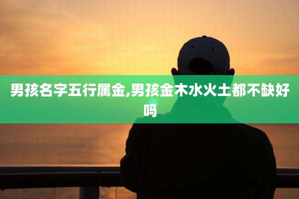 男孩名字五行属金,男孩金木水火土都不缺好吗