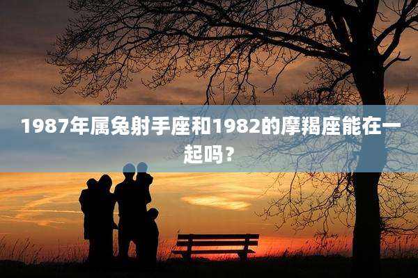 1987年属兔射手座和1982的摩羯座能在一起吗？