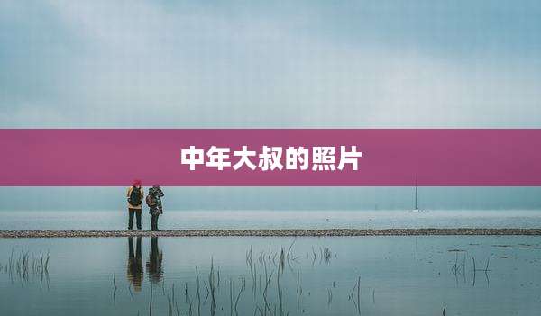 中年大叔的照片