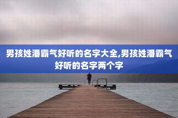 男孩姓潘霸气好听的名字大全,男孩姓潘霸气好听的名字两个字