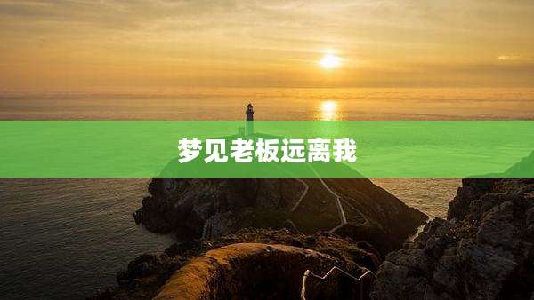 梦见老板远离我
