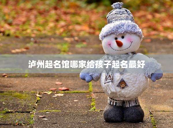 泸州起名馆哪家给孩子起名最好