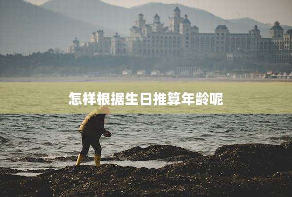 怎样根据生日推算年龄呢