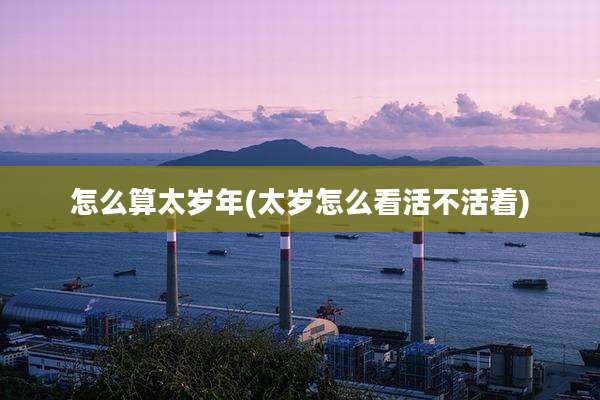 怎么算太岁年(太岁怎么看活不活着)