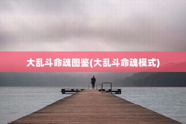 大乱斗命魂图鉴(大乱斗命魂模式)