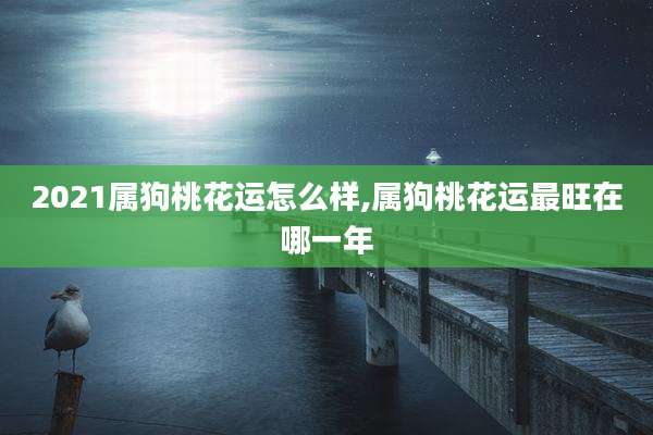 2021属狗桃花运怎么样,属狗桃花运最旺在哪一年