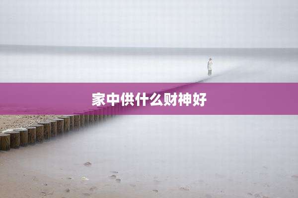 家中供什么财神好