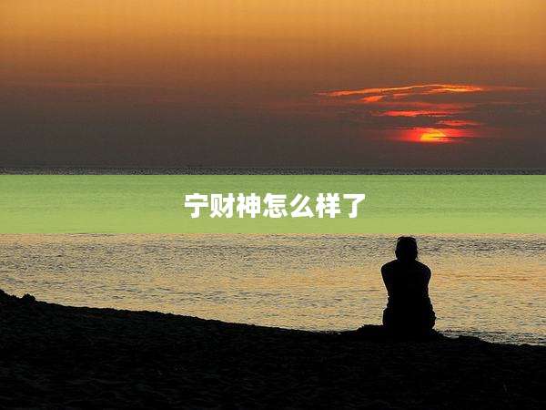 宁财神怎么样了