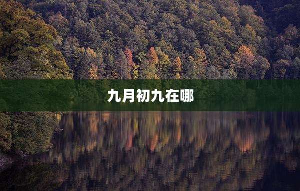 九月初九在哪