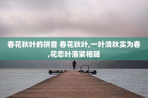 春花秋叶的拼音 春花秋叶,一叶清秋实为春,花恋叶落紧相随
