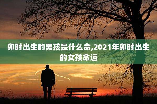 卯时出生的男孩是什么命,2021年卯时出生的女孩命运