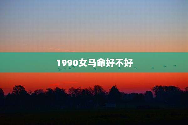 1990女马命好不好