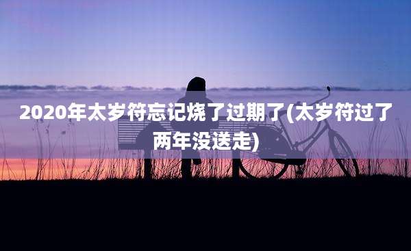 2020年太岁符忘记烧了过期了(太岁符过了两年没送走)