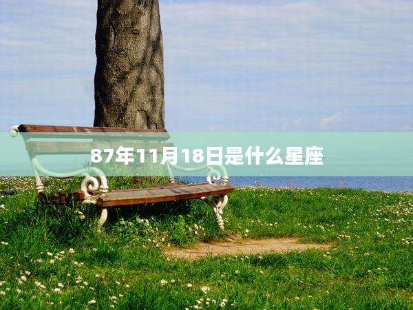 87年11月18日是什么星座