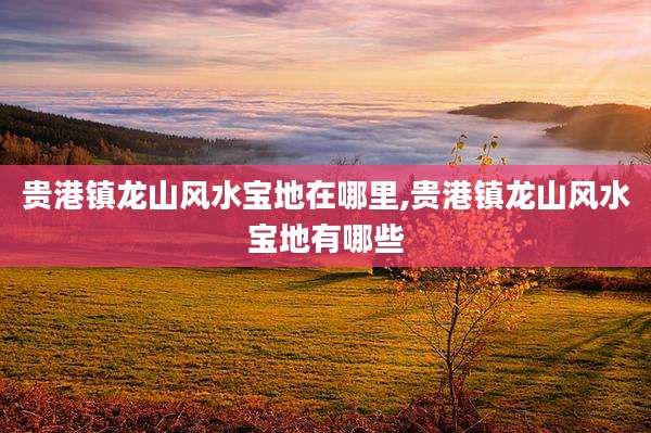贵港镇龙山风水宝地在哪里,贵港镇龙山风水宝地有哪些