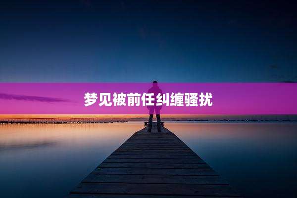 梦见被前任纠缠骚扰