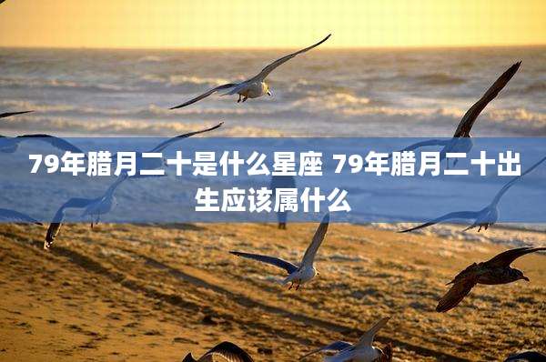 79年腊月二十是什么星座 79年腊月二十出生应该属什么